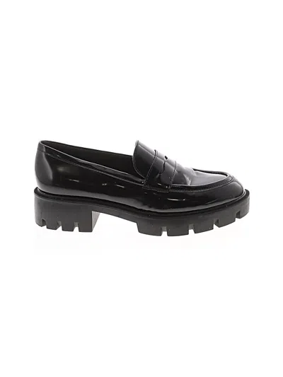 Pre-owned Nine West Flats In Black