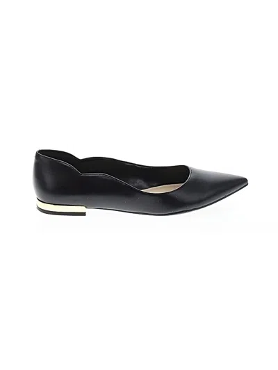 Pre-owned Nine West Flats In Black