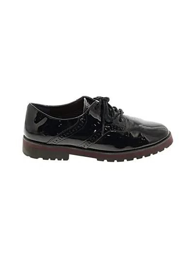 Pre-owned Nine West Flats In Black