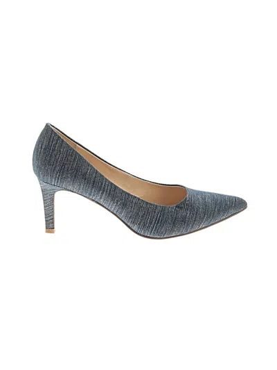 Pre-owned Nine West Flats In Blue