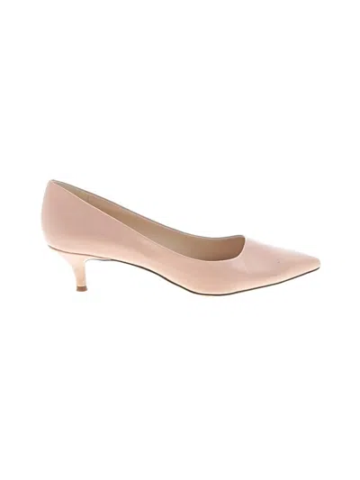 Pre-owned Nine West Flats In Pink