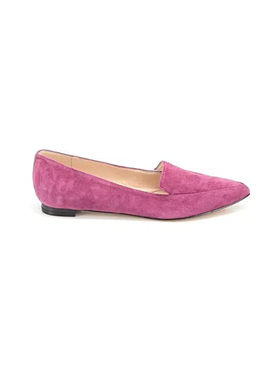 Pre-owned Nine West Flats In Pink