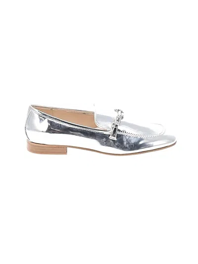 Pre-owned Nine West Flats In Silver