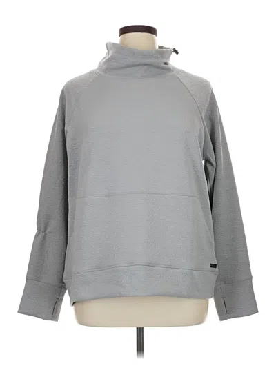Nine West Fleece Jacket In Gray