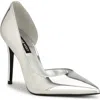 Nine West Womens Solid Man Made Pumps In Multi