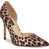 Nine West Women's Folowe D'orsay Stiletto Pumps In Leopard