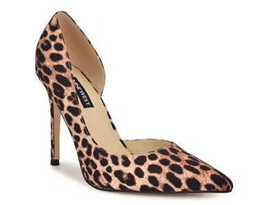 Nine West Folowe Pump In Animal Print