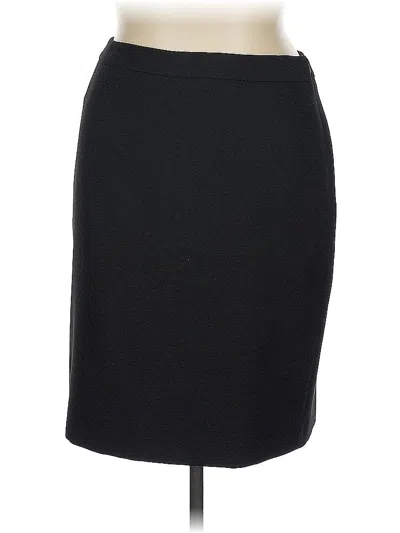 Pre-owned Nine West Formal Skirt In Black
