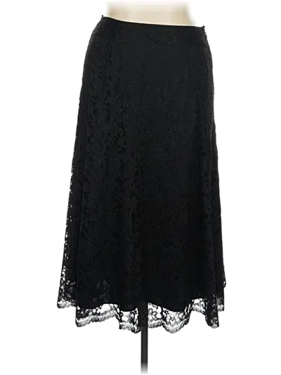 Pre-owned Nine West Formal Skirt In Black