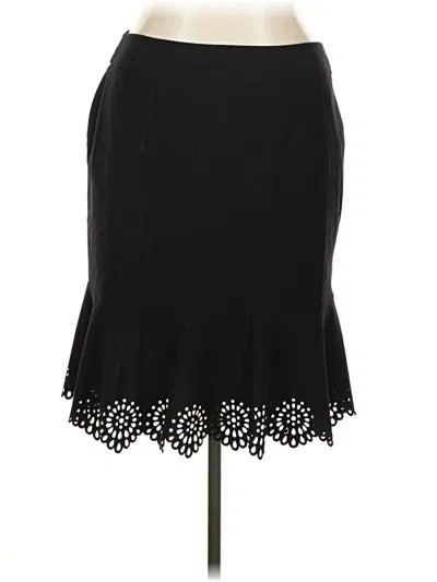 Pre-owned Nine West Formal Skirt In Black