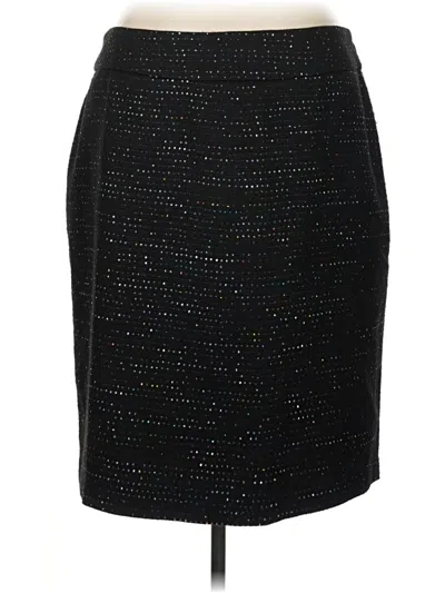 Pre-owned Nine West Formal Skirt In Black
