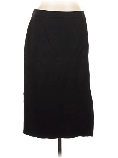 Pre-owned Nine West Formal Skirt In Black