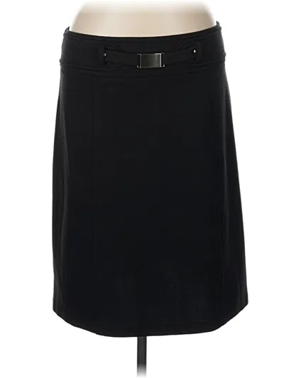Pre-owned Nine West Formal Skirt In Black