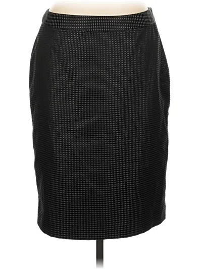 Pre-owned Nine West Formal Skirt In Black