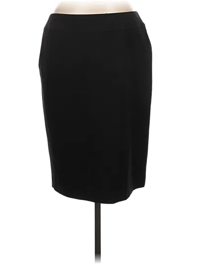 Pre-owned Nine West Formal Skirt In Black