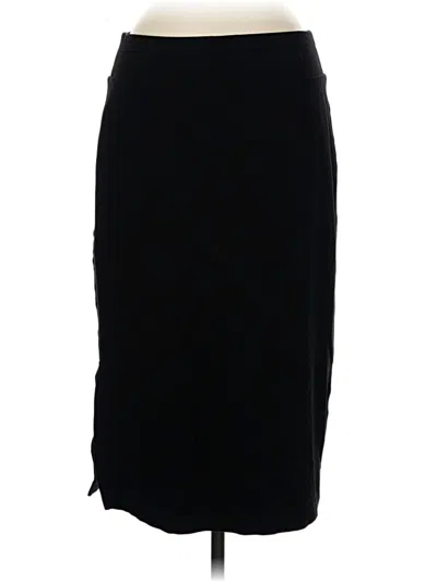 Pre-owned Nine West Formal Skirt In Black