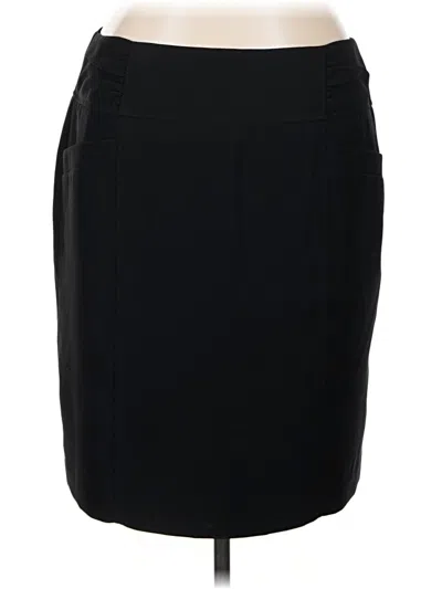 Pre-owned Nine West Formal Skirt In Black
