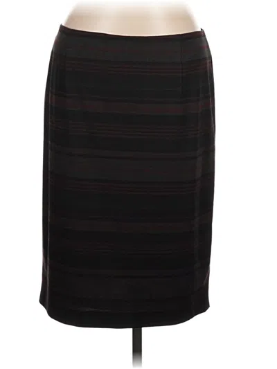 Pre-owned Nine West Formal Skirt In Black