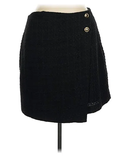 Pre-owned Nine West Formal Skirt In Black
