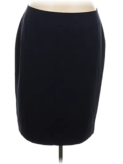 Pre-owned Nine West Formal Skirt In Black