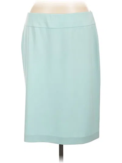 Pre-owned Nine West Formal Skirt In Blue
