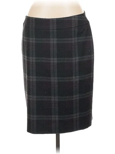 Pre-owned Nine West Formal Skirt In Gray