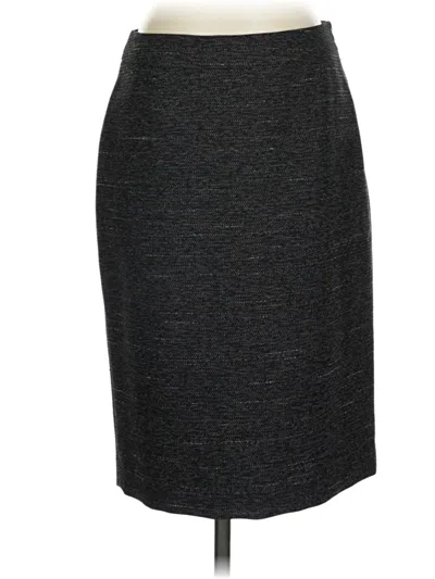Pre-owned Nine West Formal Skirt In Gray
