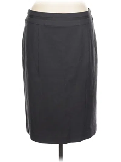 Pre-owned Nine West Formal Skirt In Gray