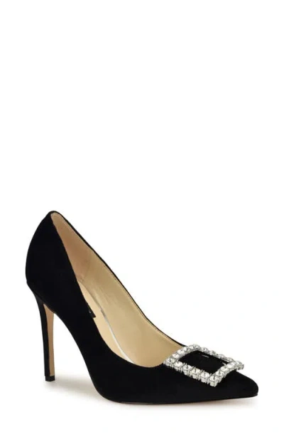 Nine West Franny Pointed Toe Pump In Black