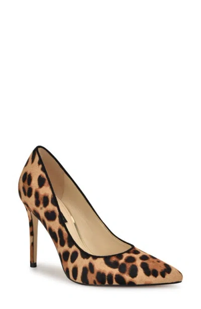 NINE WEST NINE WEST FRESH GENUINE CALF HAIR POINTED TOE PUMP