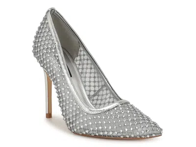 Nine West Fresh Pump In Silver