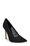Nine West Freshe Crystal Embellished Pump In Black