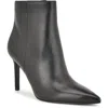 Nine West Gabria Womens Pumps Faux Leather Mid-calf Boots In Black