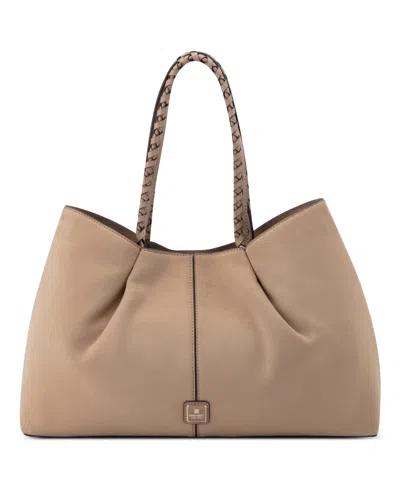 Nine West Gatlin Shopper Medium Tote Bag In Brown