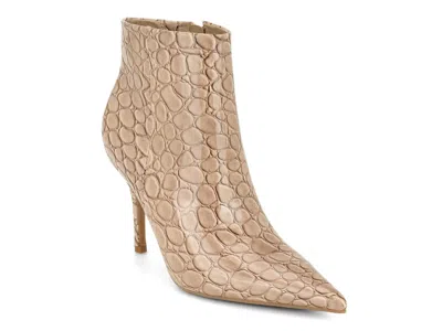 Nine West Gazzy Bootie In Brown