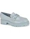 Nine West Gemay Lug Sole Chain Loafer In Blue