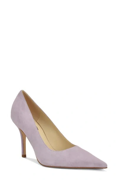 Nine West Gemmha Pointed Toe Pump In Purple