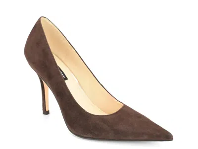 Nine West Gemmha Pump In Brown
