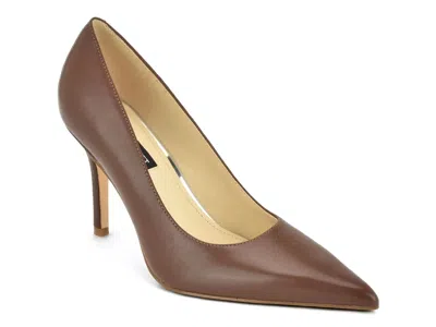 Nine West Gemmha Pump In Brown