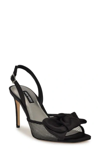 Nine West Gergia Slingback Sandal In Black