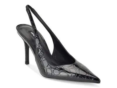 Nine West Gerts Slingback Pointed Toe Pump In Black