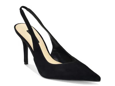 Nine West Gerts Slingback Pointed Toe Pump In Black