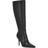 Nine West Gerty Pointed Toe Knee High Boot In Black