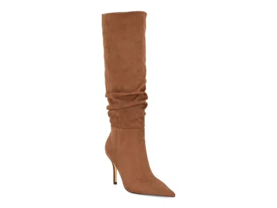 Nine West Giorah Boot In Brown