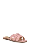 Nine West Glorie Slide Sandal In Light Pink
