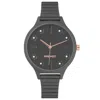 Nine West Gray Aluminum Watch In Gray