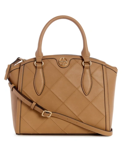 Nine West Graysen Satchel Bag In Camel