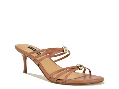 Nine West Grece Strappy Sandal In Brown
