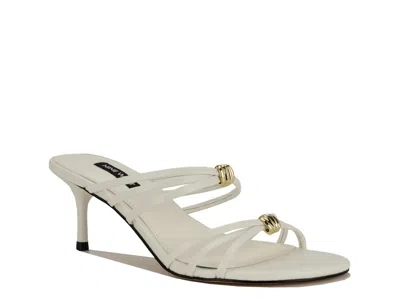 Nine West Grece Strappy Sandal In White