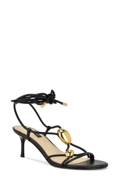 NINE WEST NINE WEST GRESKA ANKLE WRAP SANDAL